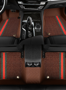 汽车脚垫奥迪Q2L/Q3/Q5/A4L/A6/S5/RS7/A7L专车专用全包围软包皮