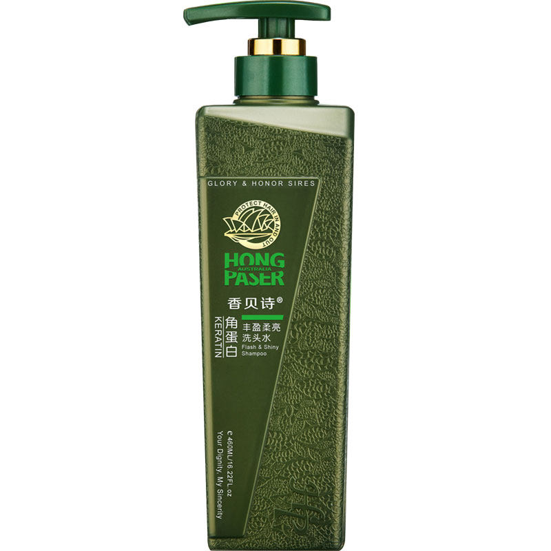 香贝诗角蛋白丰盈柔亮洗发头水氨基酸丝滑蓝桉叶去屑止痒尊耀清养