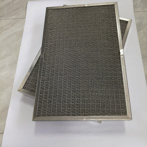 定制304全金属可清洗板式初效过滤器油雾收集器油烟净化机器滤网