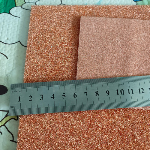 过滤网泡沫铜 加热传热泡沫铜 工业过滤材料 实验泡沫铜 泡沫铜