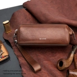 Один кожаный двух упаковок подлинной кожа