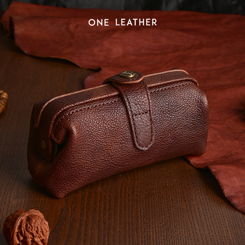 牛皮文玩收纳包oneleather文玩袋