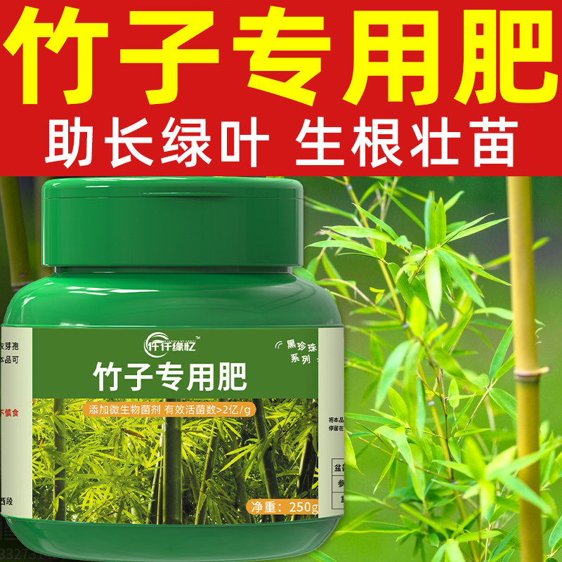 竹子专用肥毛竹有机肥料缓释复合营养液内门竹簕竹颗粒罗汉竹植物
