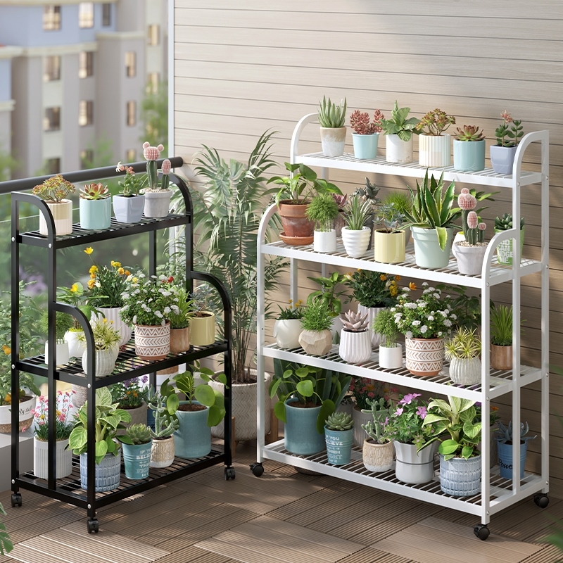 新疆西藏包邮花架置物架阳台2024新款花架子客厅落地式多层花盆托