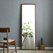 定制实木穿衣镜家用落地镜壁挂式 试衣镜子客厅长条镜玄关试衣镜