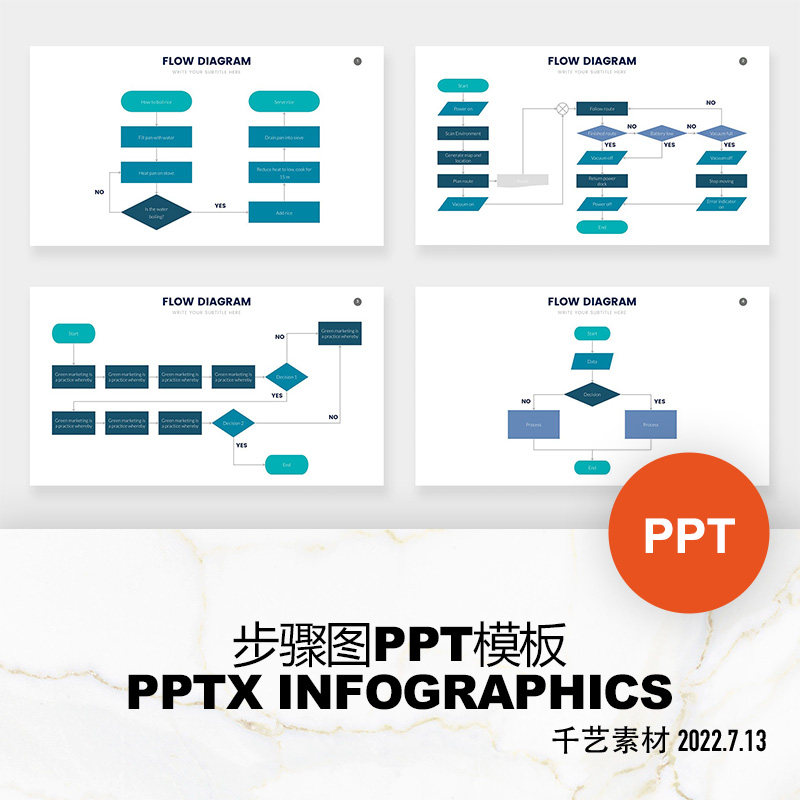 层次步骤图流程判断信息数据分析可视化图表  ppt模板keynote素材