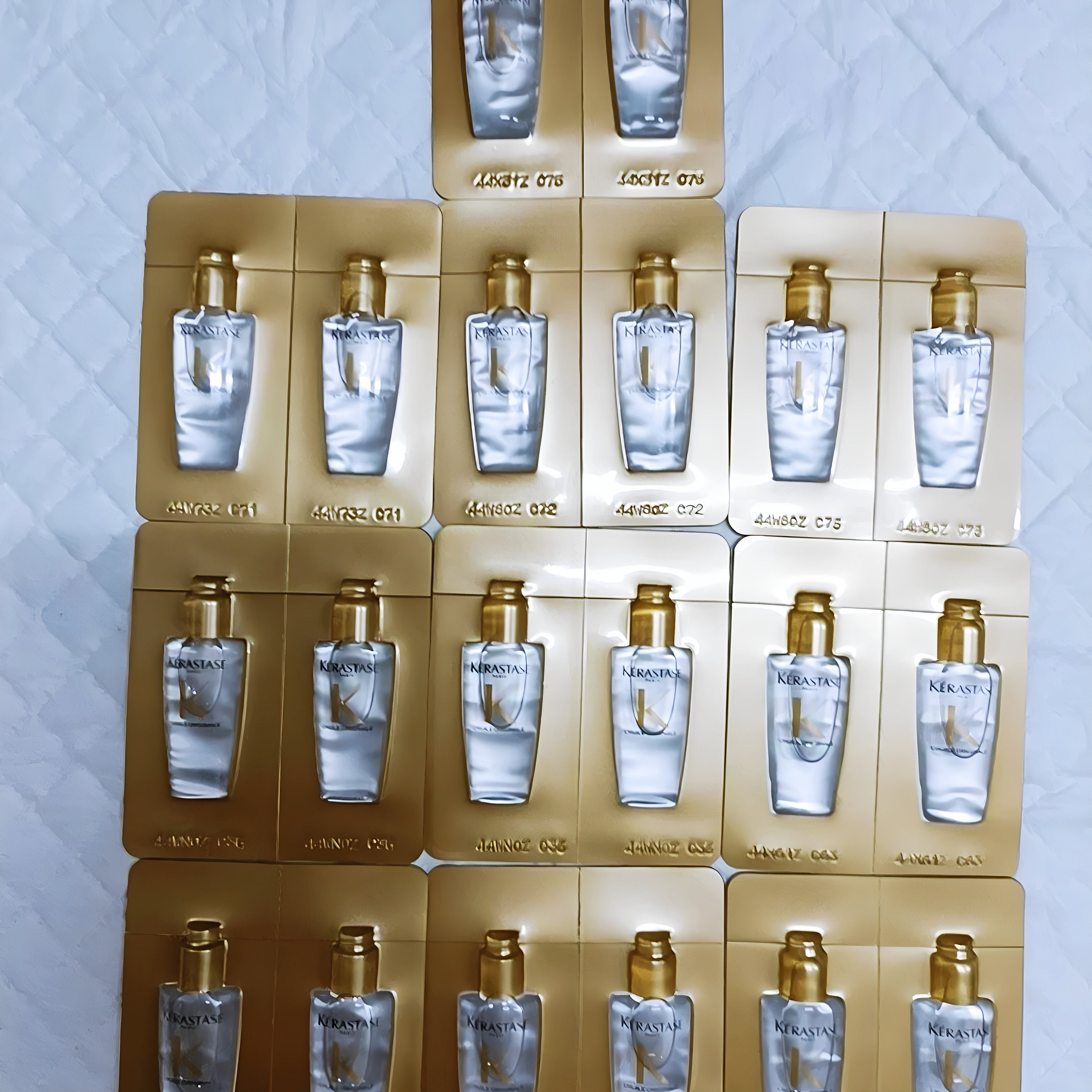 卡诗老款菁纯小样2*2ml经典护发精油4 ml片装试用新款鎏光小样试图片
