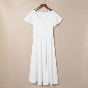 dress guest wedding chiffon blue navy -line of pretty ever