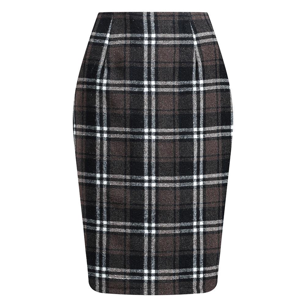 mujeres para faldas wear office fashion autumn female skirt