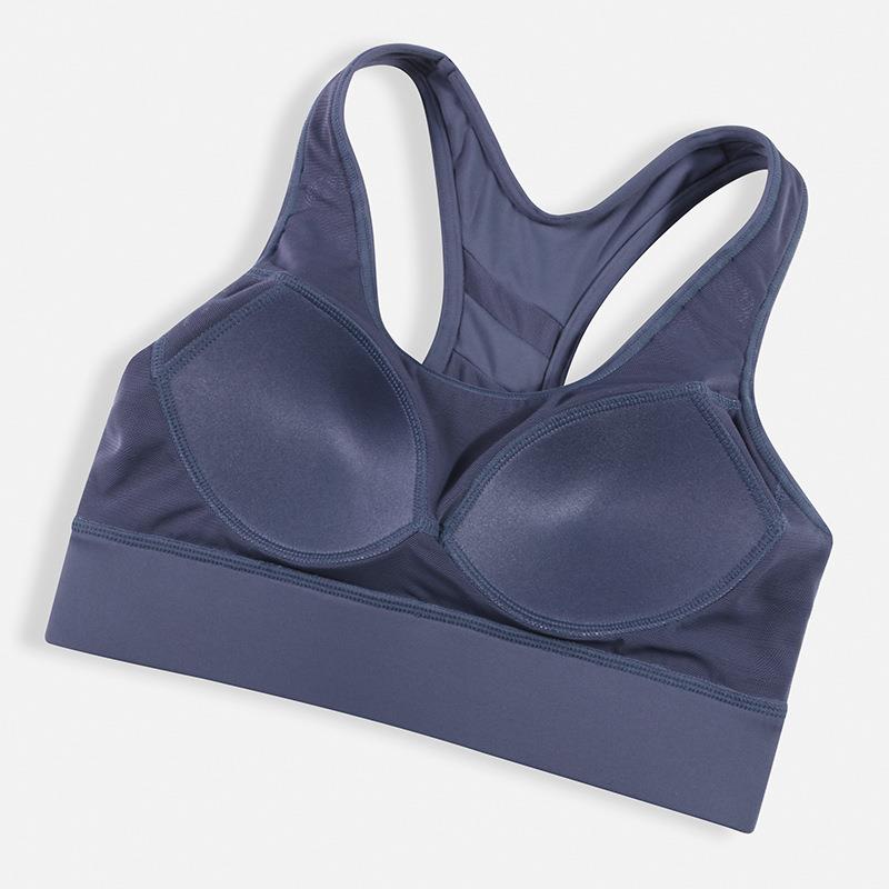 sports one-piece yoga bra back shockproof fitness fixed