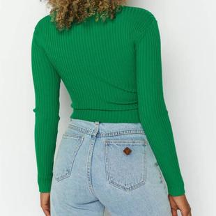 sexy women sleeve tops short sweater solid for neck halter
