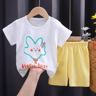 summer kids clothes for girls cartoon -shirt tops+shorts