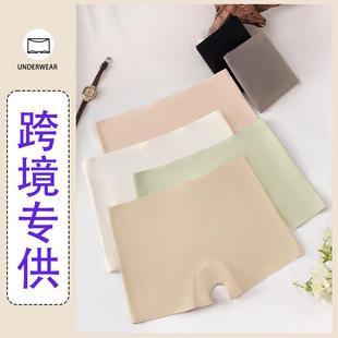 size women boxer silk solid seamless large for