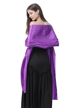 scarf decoration capes party color solid shawl wedding