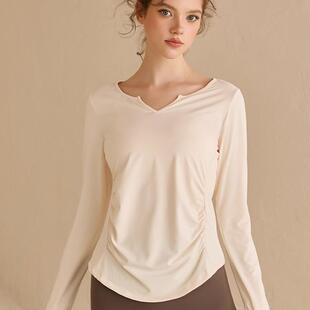 Ups Cover Running Clothes Sleeve Long Training Pilates Tops