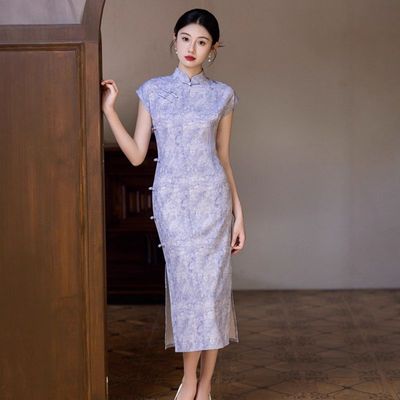 贝之韵优雅气质复古国风旗袍日常