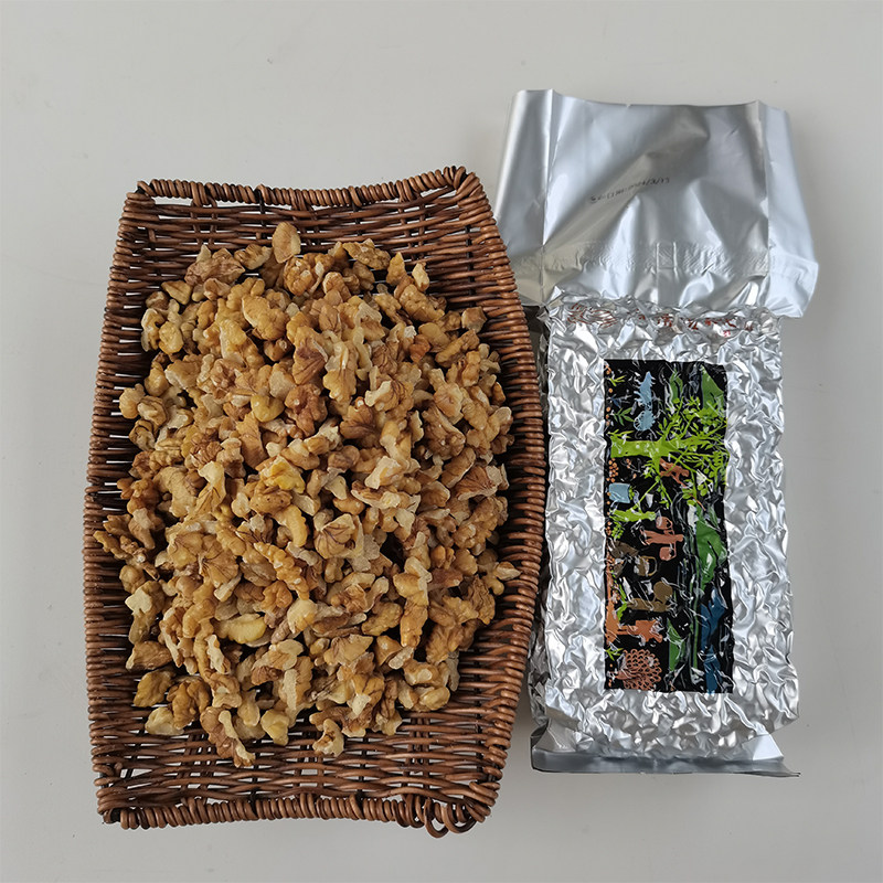 云南漾濞原味紫衣或大泡大三路碎核桃仁核桃肉烘培原料500g图片