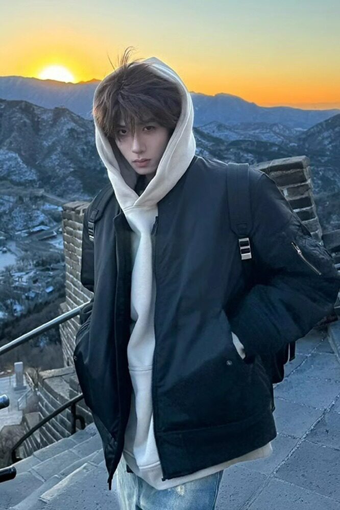 网图户外纯色冲锋衣棒球服男开衫夹克外套WT5043-特P68,男装夹克,星座1007（原301D）