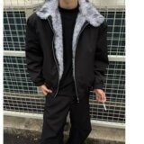 网图座山雕翻领毛领棉衣男女情侣宽松夹克棉服W8897-特P95，男装夹克，星座1007（原301D）