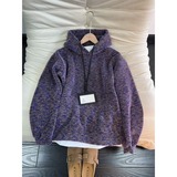 网图紫色美式毛绒针织卫衣男冬季连帽衫小香风外套YW249-特P65，女装短外套，星座1007（原301D）