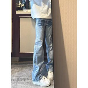 新款男直筒宽松阔腿美式高街裤子RX01-特P46图片