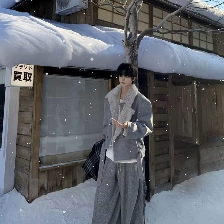 网图毛内胆派克棉服男女座山雕夹克冬季休闲短款外套S885-特P108，男装夹克，星座1007（原301D）