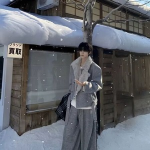 网图毛内胆派克棉服男女座山雕夹克冬季休闲短款外套S885-特P108，男装夹克，星座1007（原301D）