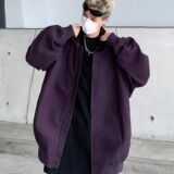 底特律美式工装夹克男秋复古宽松外套情侣休闲棒球服W9319-特P65，男装夹克，星座1007（原301D）