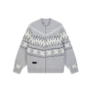 网图美式复古毛衣男圆领费尔岛提花慵懒风针织衫YM1973-特P55，男装针织衫/毛衣，星座1007（原301D）