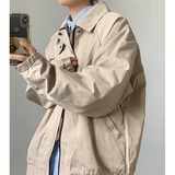 网图翻领外套男士老钱风春装夹克行政夹克AB174-特P65，男装夹克，星座1007（原301D）