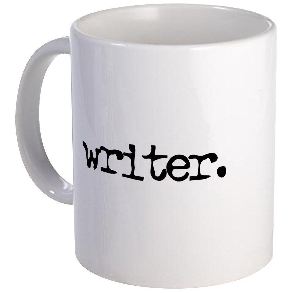 2018爆款 Writer.简约文字咖啡杯 包邮个性化马克杯定制茶杯