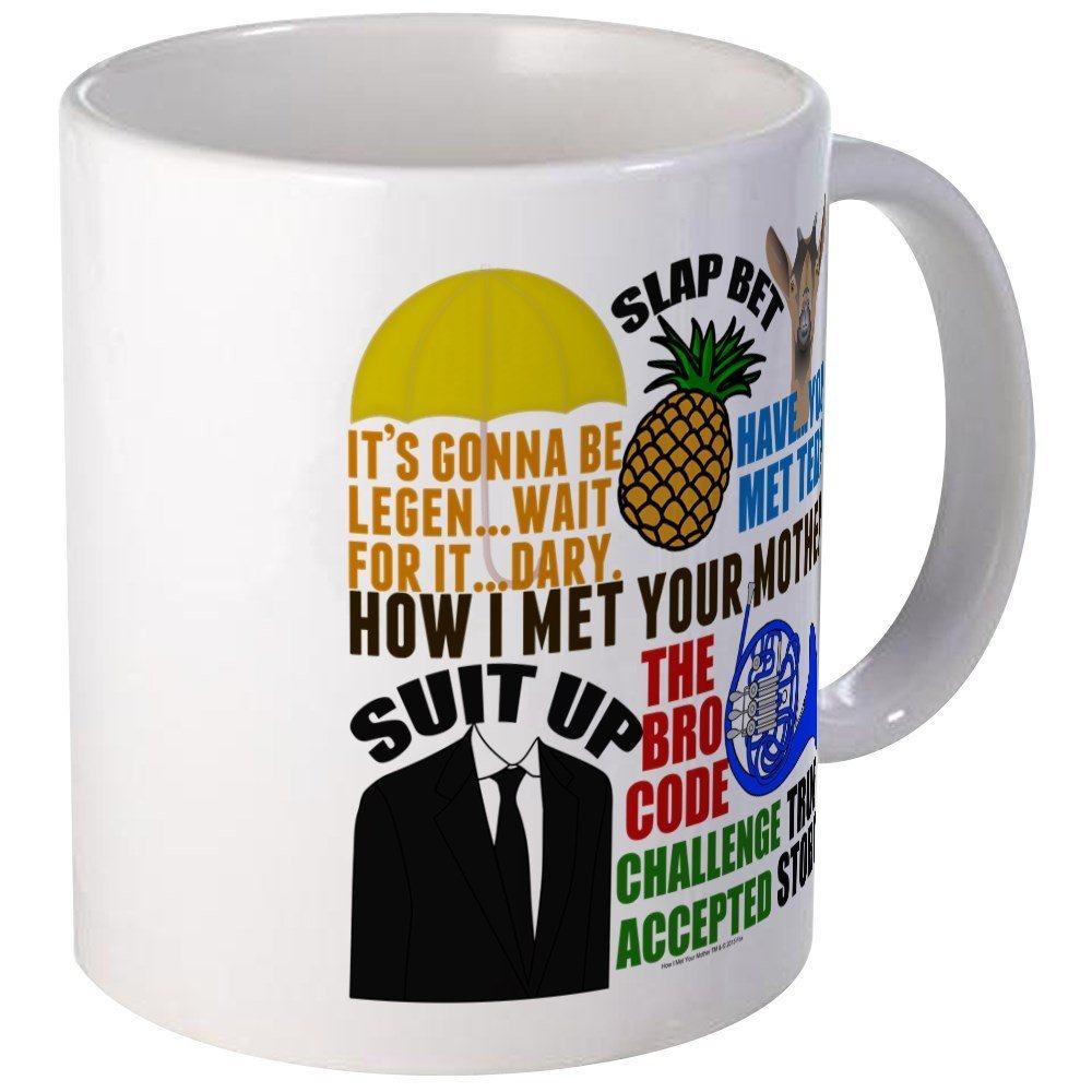 How I Met Your Mother趣味马克杯2018爆款简约咖啡杯包邮茶杯