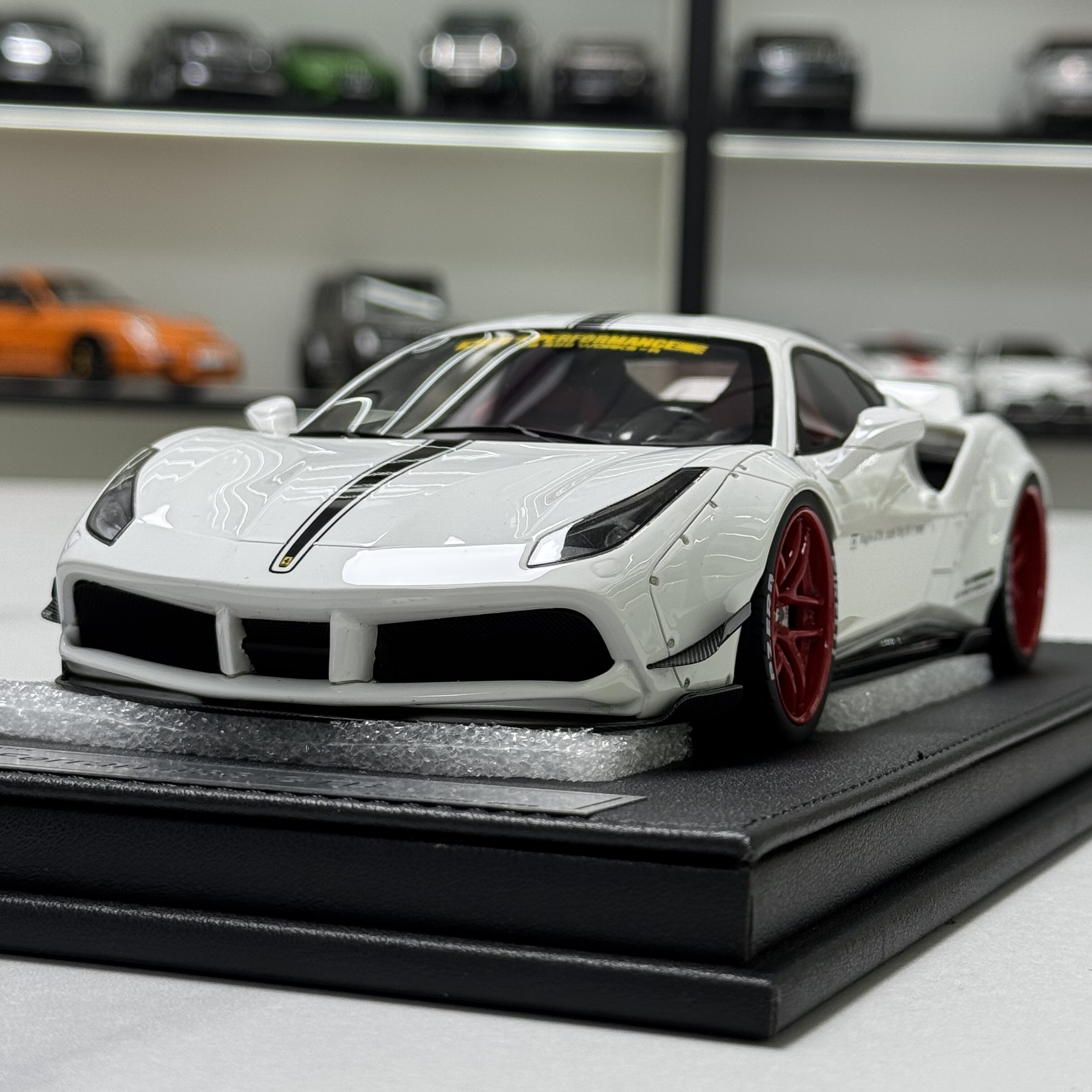 现货 GL 1:18 法拉利Ferrari 488 GTB 超跑 树脂汽车模型