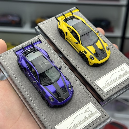 现货 HH Model 1:64 保时捷PORSCHE 992.1 GT3 RS 树脂汽车模型