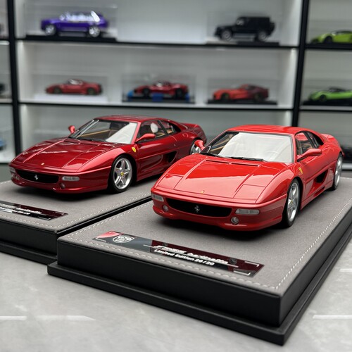 V8 model  1/18 法拉利F355 树脂汽车模型  模型收藏桌面摆件礼物