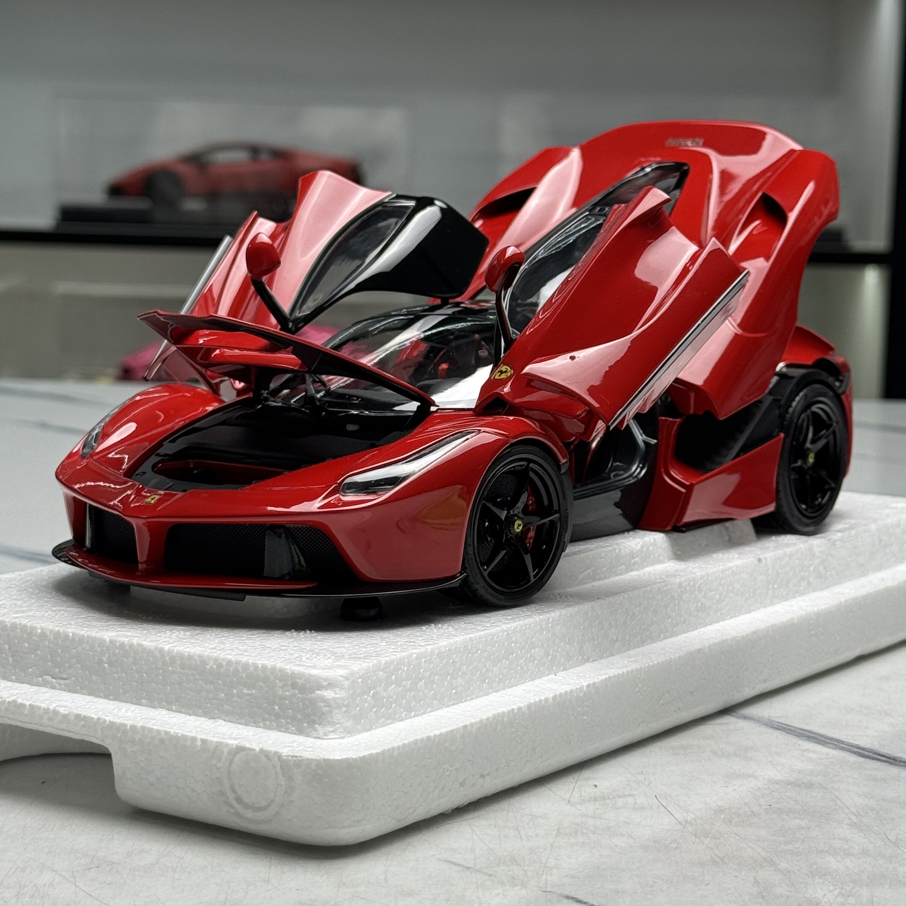 BBR1:18法拉利拉法Ferrari LaFerrari合金全开汽车模型收藏