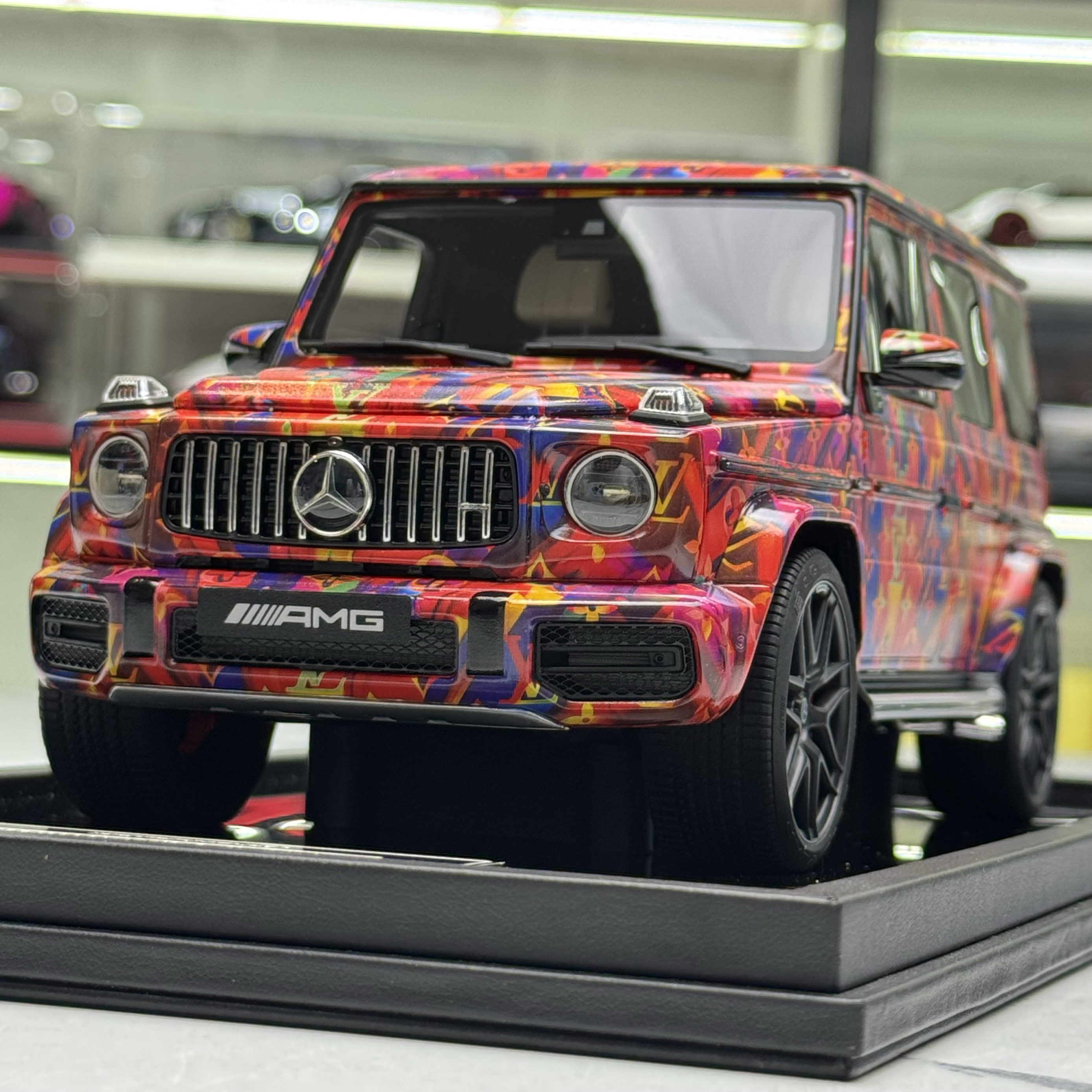 Motorhelix MH 1:18奔驰G63树脂汽车模型MH 1:18奔驰G63模型