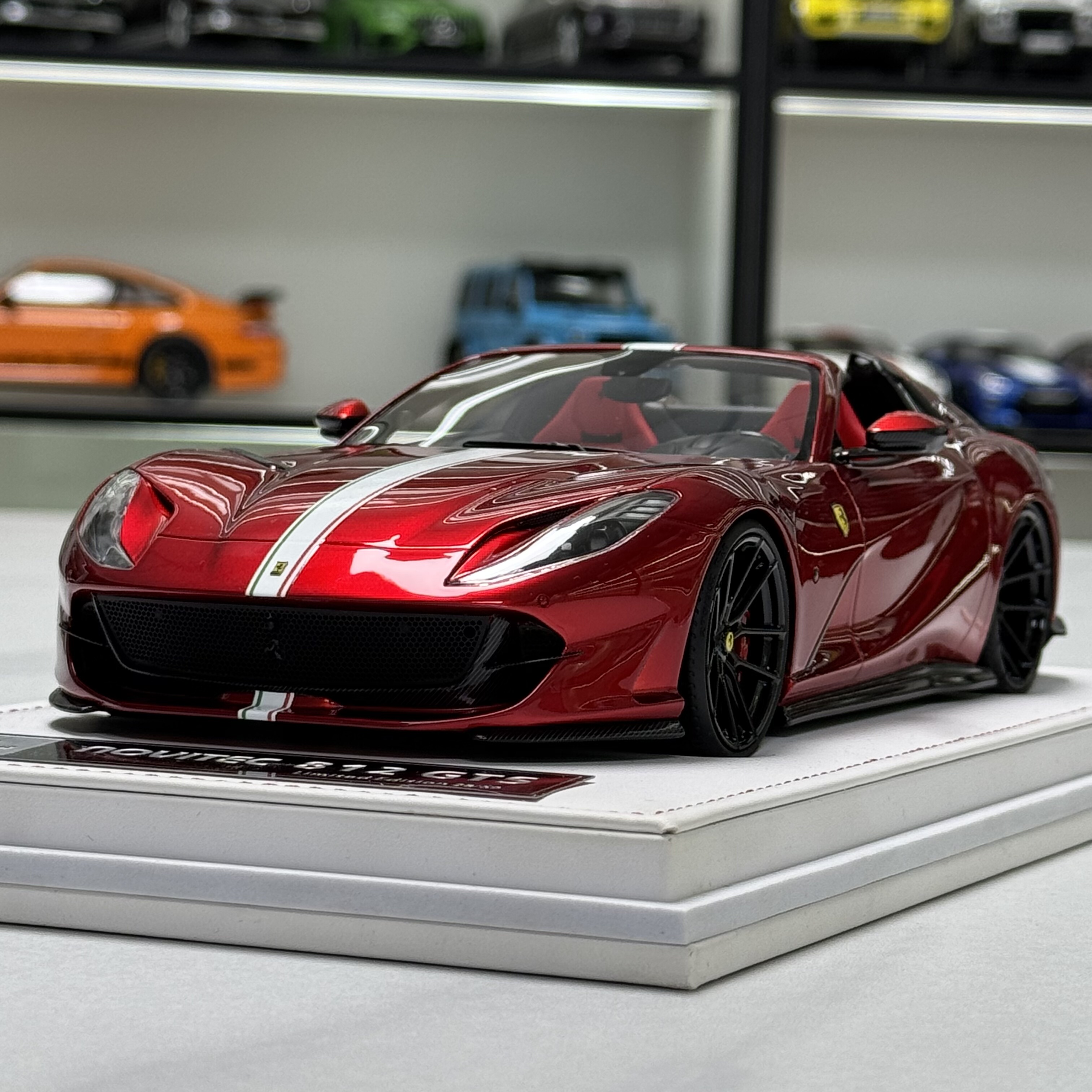 IVY 1/18 812gts Novitec 仿真树脂汽车模型 收藏限量版