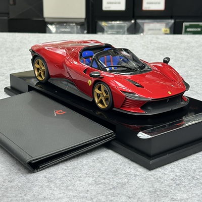 Amalgam AMA1:18 法拉利SP3 超跑树脂收藏摆件汽车模型礼品
