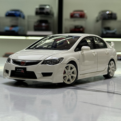 现货 MH 1:18 本田 思域Civie Type R FD2 2007 合金汽车模型收藏