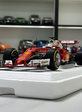 F1一级方程式赛车模型BBR 1:18法拉利Vettel维特尔2016年SF16-H