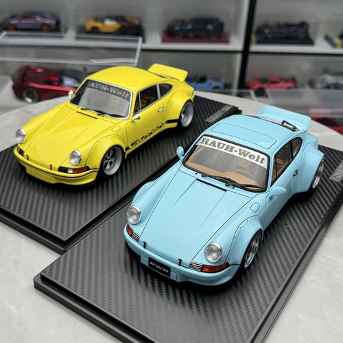 IG 1:18 保时捷911 964 改装 RWB Backdate 树脂汽车模型