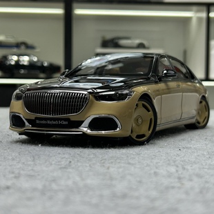1:18似真AR梅赛德斯奔驰迈巴赫Maybach S-Class 2021仿真汽车模型