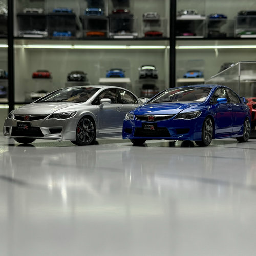 现货 MH 1:18 本田 思域Civie Type R FD2 2007 合金汽车模型收藏