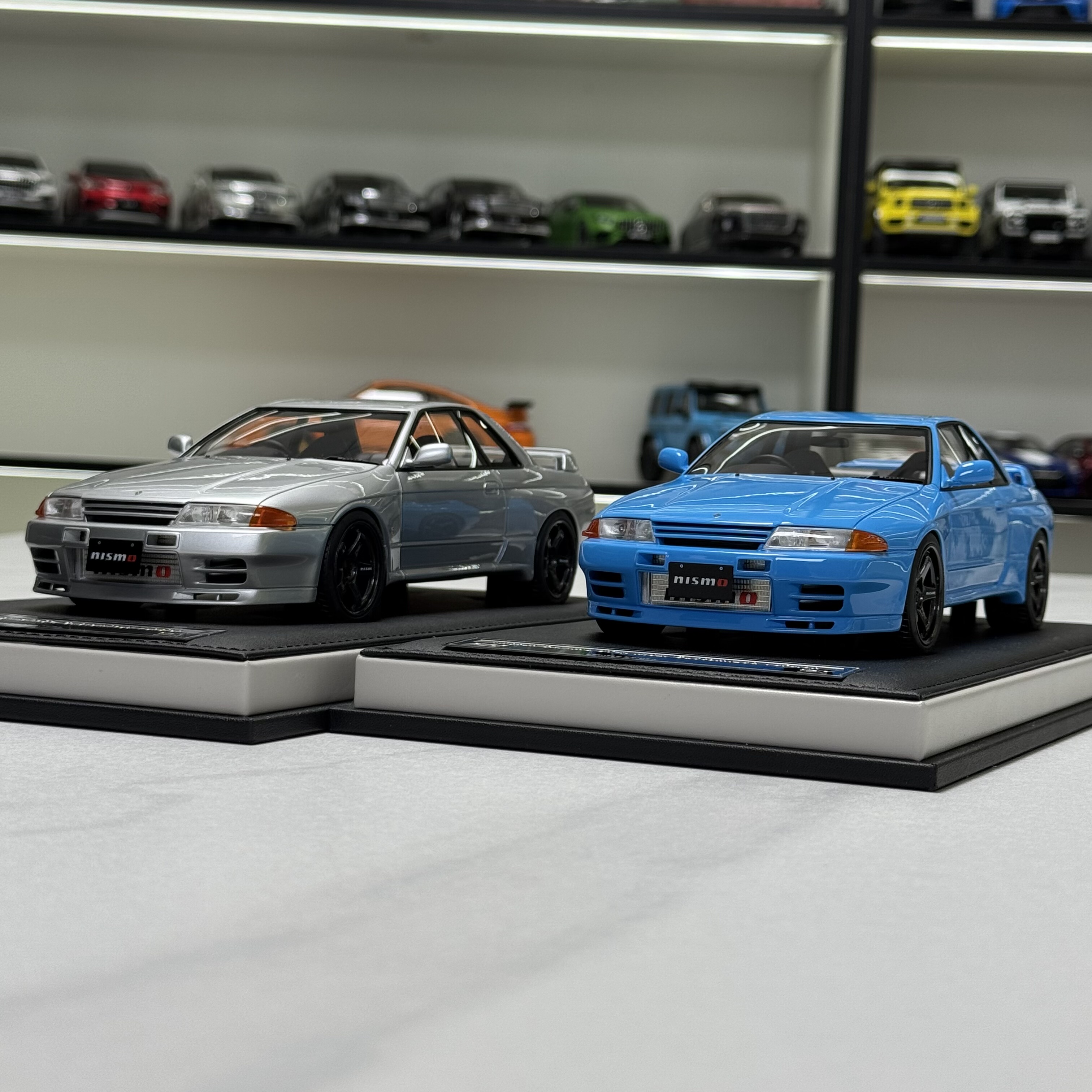 MOTORHELIX 1:18 尼桑Skyline GT-R (R32) 限量版 树脂汽车模型