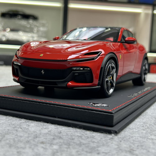 BBR 法拉利Purosangue V12 FUV限量版仿真树脂汽车模型收藏1 18