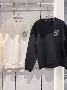 Skechers斯凯奇儿童2026新款男童装户外运动针织套头卫衣P126B005