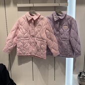 斯凯奇儿童25年冬季 新款 哆啦A梦系列女童保暖舒适羽绒服L425G061