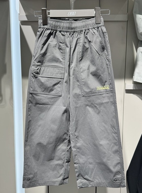 Skechers斯凯奇儿童26夏季新款男童时尚百搭运动休闲长裤P226B047
