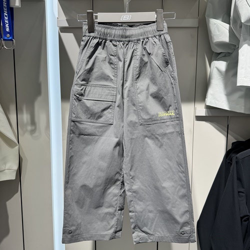 Skechers斯凯奇儿童26夏季新款男童时尚百搭运动休闲长裤P226B047
